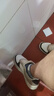 喬丹七夕禮物男鞋子百搭低幫皮革面板鞋厚底增高休閑白鞋運動鞋 曬單實拍圖