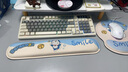 恒嵐可愛(ài)熊貓護(hù)腕鼠標(biāo)墊3D手腕女生記憶棉筆記電腦辦公鍵盤手托腱鞘 *v*哆啦A夢(mèng)【呵護(hù)手腕】 鼠標(biāo)墊+鍵盤托 曬單實(shí)拍圖