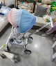 babycare輕便溜娃神器嬰兒推車一體式環(huán)抱坐艙可折疊高景觀嬰兒車時光銀 曬單實(shí)拍圖