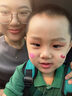 良良兒童夏涼被嬰幼兒園寶寶午睡空調(diào)被子涼感透氣藍(lán)紋150*120CM 曬單實(shí)拍圖