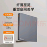 NVC雷士電工 開關(guān)插座 六類電腦插座 86型暗裝網(wǎng)絡(luò)面板 N25霧感灰 曬單實(shí)拍圖