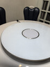 富得萊飯菜保溫板加熱菜板暖菜板圓形家用智能多功能帶火鍋電磁爐自動(dòng)恒溫餐桌旋轉盤(pán)神器 語(yǔ)音白80cm電動(dòng)旋轉電磁爐火鍋 曬單實(shí)拍圖