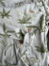 童泰嬰兒套裝春秋純棉寶寶衣服男童女童家居服內(nèi)衣兒童上衣褲子 綠色大象【肩開平腰款-純棉】 90 cm 曬單實(shí)拍圖