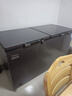 美的（Midea）冰柜419升/519/升冷柜家用大容量-40℃超低溫冷柜冷藏冷凍兩用單溫柜400升以上一級節(jié)能臥式冰箱 【新品速凍王】-40°C電控 519升 曬單實拍圖