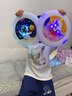 尚美貝貝兒童回旋玩具發(fā)光夜光軟飛盤飛碟飛鏢可回旋3-6歲男女孩生日禮物 曬單實(shí)拍圖