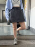 愛帝輕戶外山系休閑短裙女式2025夏季新款簡約洋氣百搭速干運動半身裙 曬單實拍圖