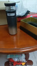 格米（germ）純鈦保溫杯男女士高檔養(yǎng)生水杯茶水分離泡茶杯送禮杯子520ML金 曬單實(shí)拍圖