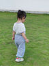 巴帝巴帝夏季嬰幼兒童防蚊褲純棉運(yùn)動(dòng)長褲男女寶寶童裝  灰色小熊 90 曬單實(shí)拍圖