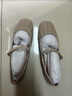 他她（TATA）復古氣質(zhì)單鞋女淺口通勤晚晚鞋瑪麗珍鞋商場(chǎng)同款Y8GA5AQ4 杏色 37 曬單實(shí)拍圖