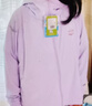 迪士尼女童防曬衣夏季冰絲防曬服朱迪連帽外套涼感透氣PBZPY3103 紫 150 曬單實(shí)拍圖