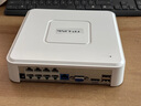 普聯(lián)（TP-LINK）家用商鋪POE網(wǎng)絡(luò)硬盤錄像機H265 網(wǎng)線供電監(jiān)控攝像頭NVR刻錄主機 ONVIF協(xié)議 TL-NVR6108C-L8P【8口單盤位】 標配(不含硬盤) 曬單實拍圖