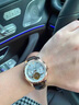 Rolex勞力士進口男士手表機械表時尚防水多功能真皮帶專用男表 升級加強版-棕皮玫金白面 曬單實拍圖