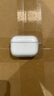 耳機保護殼 適用蘋(píng)果AirPods pro保護套AirPods無(wú)線(xiàn)藍牙耳機套透明保護殼TPU防摔晶透軟殼 AirpodsPro2代+Incase掛繩 曬單實(shí)拍圖
