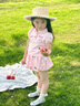 LUSON小O寶童裝寶寶刺繡polo連衣裙女2025夏新款女童洋氣裙子套裝 曬單實拍圖