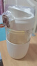 西多米玻璃杯水杯女士茶水分離杯大容量便攜高顏值學(xué)生辦公耐高溫泡茶杯 曬單實拍圖