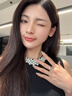 DRAGBOLL鉆戒一克拉人工培育鉆石戒指戒真鉆送女友生日七夕情人節(jié)禮物 D色 VS1-30分 白18K金鉆戒（指圈號詢客服） 曬單實拍圖
