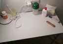 全品屋可折疊書桌電腦桌臺(tái)式學(xué)生長條桌臥室簡易寫字學(xué)習(xí)桌子辦公桌 曬單實(shí)拍圖