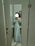 SNYDER WEAR法式甜美藍色碎花吊帶連衣裙女夏季新款小個(gè)子收腰顯瘦無(wú)袖長(cháng)裙子 圖片色 S 曬單實(shí)拍圖