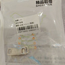 LPF適配于耐··克空軍一號鞋帶繩AJ1小白鞋男女扁平白色潮配飾原裝 白色140cm(2雙裝)含AF1金屬牌1對 曬單實拍圖