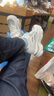 鴻星品牌尓克小白鞋女2025新款夏季百搭內(nèi)增高老爹休閑網(wǎng)面透氣高 8505-3白灰單網(wǎng) 38 曬單實(shí)拍圖