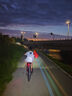西騎者（WestBiking）自行車燈高亮夜騎燈山地車前燈USB充電強(qiáng)光手電筒黑色400流明 曬單實(shí)拍圖