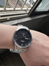 冠琴（GUANQIN）手表男士機械表 瑞士認證全自動(dòng)鑲鉆國潮男表 多功能防水商務(wù)名表 本黑黑皮/免費刻字/禮盒包裝 曬單實(shí)拍圖