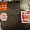 優(yōu)衣庫男裝HEATTECH圓領(lǐng)T恤9分袖保暖衣秋衣內衣479428 479428/09黑色 M 曬單實(shí)拍圖