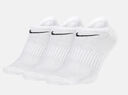 耐克（NIKE）官方LIGHTWEIGHT速干訓(xùn)練船襪(3雙)秋季支撐柔軟SX7678 100白/(黑) L 曬單實(shí)拍圖