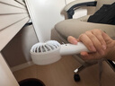 幾素風(fēng)寶小風(fēng)扇手持高速節能迷你便攜隨身手拿電風(fēng)扇戶(hù)外辦公室桌面學(xué)生宿舍寶寶兒童輕音大風(fēng)力電扇 【灰-3600mAh】高速節能I5檔勁風(fēng) 曬單實(shí)拍圖