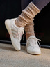 adidas「果凍T頭鞋」BARREDA DECODE板鞋德訓(xùn)鞋女阿迪達(dá)斯輕運動 漢玉白/暖香草色   36 曬單實拍圖