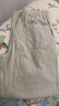 無(wú)印良品（MUJI）女式 燈芯絨直筒褲褲子女款長(cháng)褲休閑褲秋季女裝BEB90C4A 米白色 S (155/62A) 曬單實(shí)拍圖