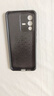 mlnewvivo S12鏡頭全包手機殼vivoS12 5G保護殼V2162A小羊皮手機套防摔保護套防滑5G 【石墨黑】配全屏全透明高清鋼化膜 曬單實(shí)拍圖