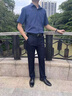 皮爾卡丹品牌超薄高彈力冰絲褲男夏季抗皺免燙男士商務休閑直筒西裝褲子男 黑色【冰絲高彈力】 33 ( 腰圍 2尺6 ) 曬單實拍圖