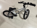 Montresor萌獸兒童自行車(chē)男女小孩3-6-7-8歲鋁合金超輕學(xué)生單車(chē)16寸閃光銀 曬單實(shí)拍圖