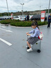 Airwheel愛爾威電動行李箱可騎行拉桿箱可坐可代步鋁框箱包20英寸登機箱 曬單實拍圖