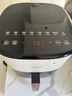 美的（Midea）空氣炸鍋AI烹飪不用翻面 家用全自動(dòng)智能觸控 透明可視實(shí)用大容量 金屬腔體無異味5.3L MF-KZC5388 曬單實(shí)拍圖