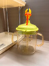 babycare兒童牛奶杯1-3歲-6歲寶寶喝奶瓶PPSU直飲泡奶吸管水杯-滿杯330ml 曬單實(shí)拍圖