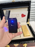 仕保羅（SiBoLo）新年情人節黃銅真指紋朗聲打火機品牌高檔奢侈男士生日禮物送男友開(kāi)蓋定制-黑拉絲+朗聲指紋款 1個(gè) 曬單實(shí)拍圖