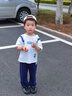 巴帝巴帝夏季嬰幼兒童純棉防蚊褲百搭運(yùn)動長褲男女寶寶童裝 圓標(biāo)小狗 110 曬單實拍圖