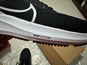 耐克NIKE跑步鞋男飛馬40氣墊PEGASUS 40運動(dòng)鞋DV3853-001黑白44 曬單實(shí)拍圖