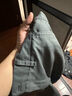 Navigare意大利小帆船男吸濕透氣錐形褲抑菌九分休閑褲1312074501 黑 30  曬單實(shí)拍圖