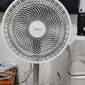 美的（Midea）電風(fēng)扇家用7葉落地扇搖頭電風(fēng)扇循臥室宿舍輕音風(fēng)扇臺(tái)式桌面小型風(fēng)扇臺(tái)地兩用升級(jí)款 白色丨7葉臺(tái)地兩用 曬單實(shí)拍圖