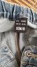 森馬（Semir）[森柔牛仔]牛仔褲女小個(gè)子九分褲直筒褲103324124006 曬單實(shí)拍圖