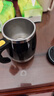 獵吶咖啡杯 自動攪拌杯 電動旋轉(zhuǎn)杯子歐式便攜喝水懶人禮物送男朋友杯 電動攪拌咖啡杯【1314黑】 曬單實(shí)拍圖