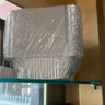 法禧龍空氣炸鍋烤箱專用錫紙盒1100ml*50只長方形一次性加厚鋁箔盒 曬單實(shí)拍圖