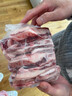 甄灘記 寧夏鹽灘羊肉 原切羊排 新鮮羔羊肋排羊排骨燒烤池燉煮食材 羊排條2斤 曬單實拍圖