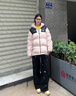 LEMANISMlemanism卡通小狗刺繡水洗牛仔褲男2025春季情侶直筒褲寬松休閑褲 黑色 S 曬單實(shí)拍圖