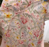 小豬班納女童連衣裙2025夏季新款女孩中國(guó)風(fēng)裙子兒童洋氣公主裙夏裝碎花裙 粉/純色 140 曬單實(shí)拍圖