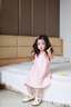凡獵女童連衣裙夏裝2025新款洋氣嬰兒公主裙小女孩寶寶背心裙夏季 粉色 110 cm 曬單實(shí)拍圖