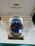 SKL SENKALON全自動(dòng)機械手表防水鏤空輕奢 深藍色 40.5mm 曬單實(shí)拍圖